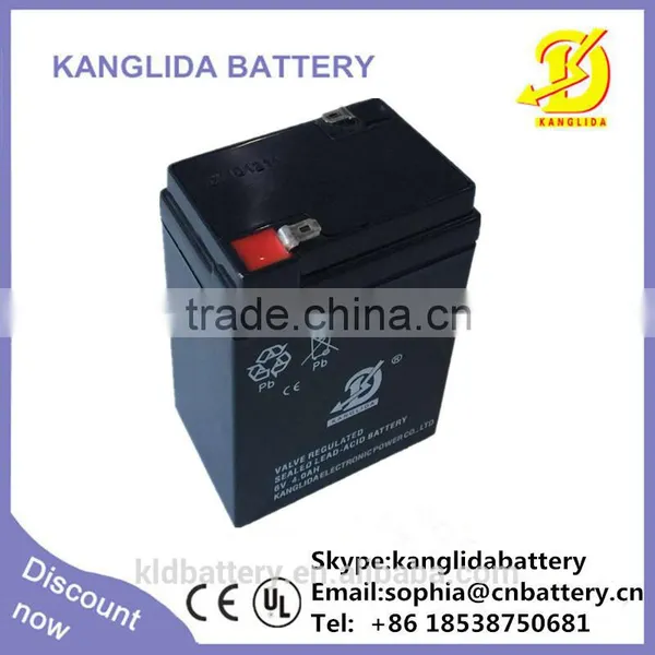 Sealed Lead Acid Battery 6v4ah