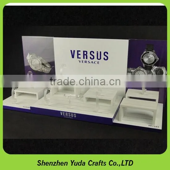 Wooden Material Wrist Watch Display Counter With Acrylic Board, Custom Top Grade Watch Stand photo-6