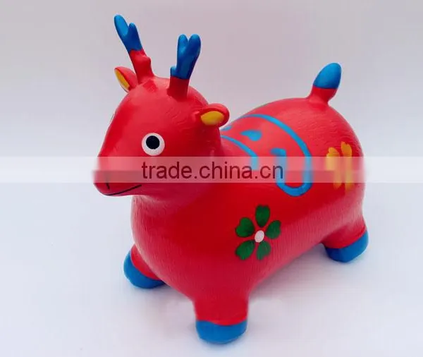 Factory Price Inflatable Animal Jumping Deer ,High Quality and Funny PVC Inflatable Jumping Deer for Sale photo-6
