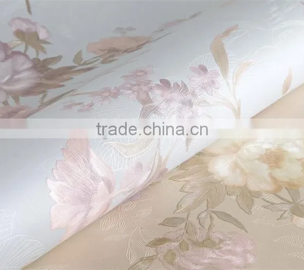 Cheap Waterproof Stereoscopic Pvc Wallpapers/wallpaper photo-5