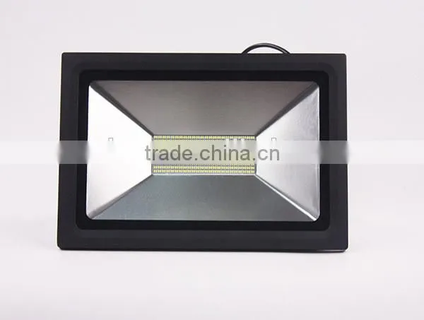 Ip65 Epistar 2835 Clip Smd Outdoor Led Flood Light 100w With IC Intelliigent Drive photo-3