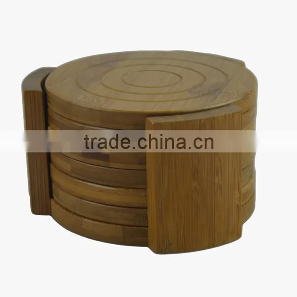 DT017/ Bamboo Table Mat,Bamboo Tea Mat With Holder photo-2