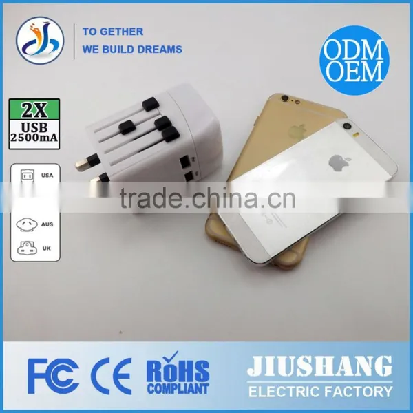 A003 In 2014 the Most Consumers Like Electronic Gifts Pins Convertible to Many Countries Philippines Travel Plug Adapter photo-4