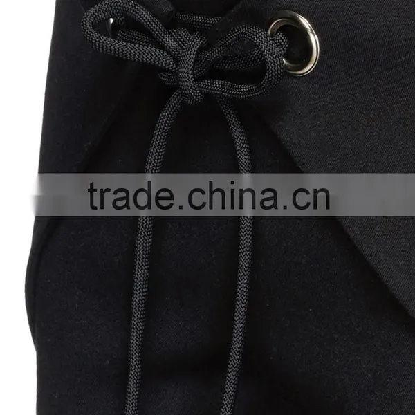 Black Tie Connected Fashional Style Women Formal Pants photo-2