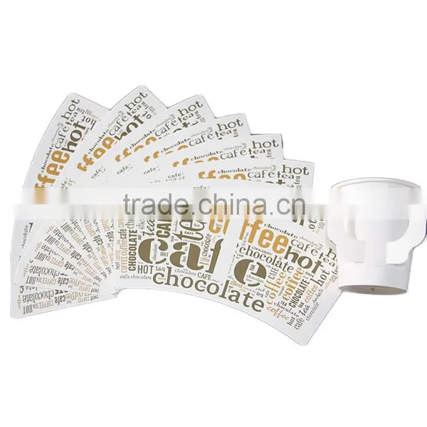 Hangzhou LvYang/GoBest Disposable Food Grade Paper Cup Fan/sheet/piece and Raw Materials of Paper Cup photo-5
