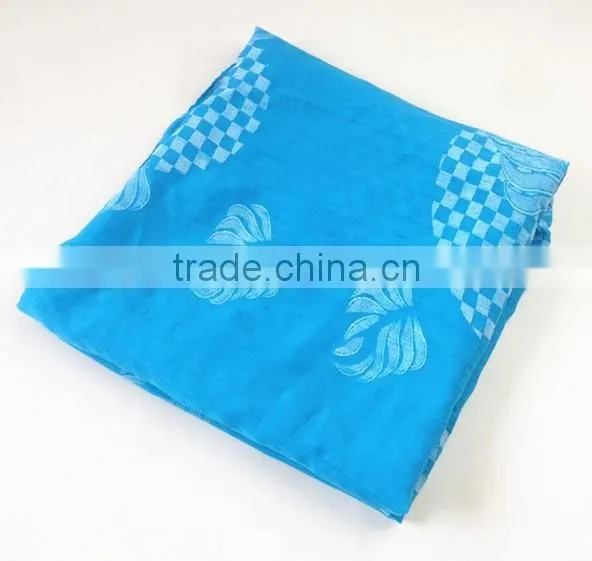 Cheap Beautiful Blue Shawls/scarf photo-2