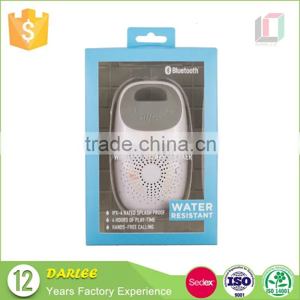 Hot Sale Color Printed Custom Logo Recyclable Electronic Products Packaging With Clear Window photo-5