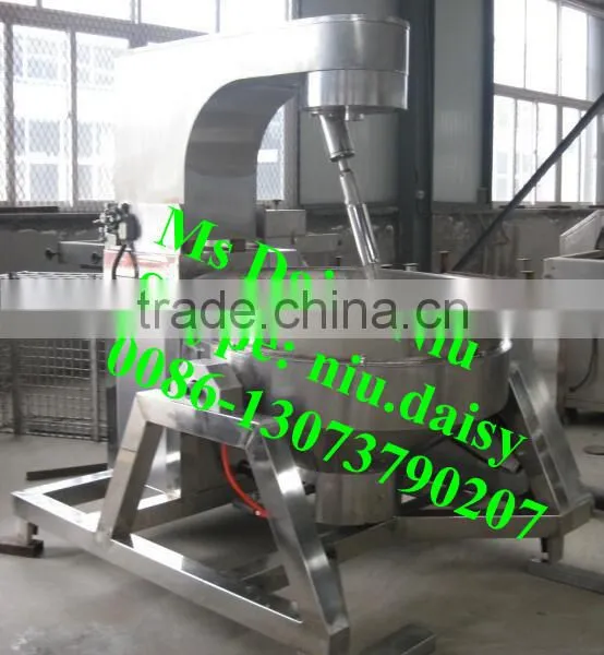Commerical Tilting Jacketed Kettle/agitator Kettle/steam Cooking Kettle With Agitator photo-3