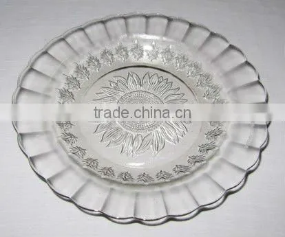 GLASSWARE PLATE
