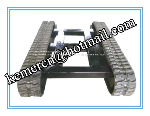 Rubber Track Undercarriage Rubber Crawler Undercarriage Rubber Tracked Undercarriage