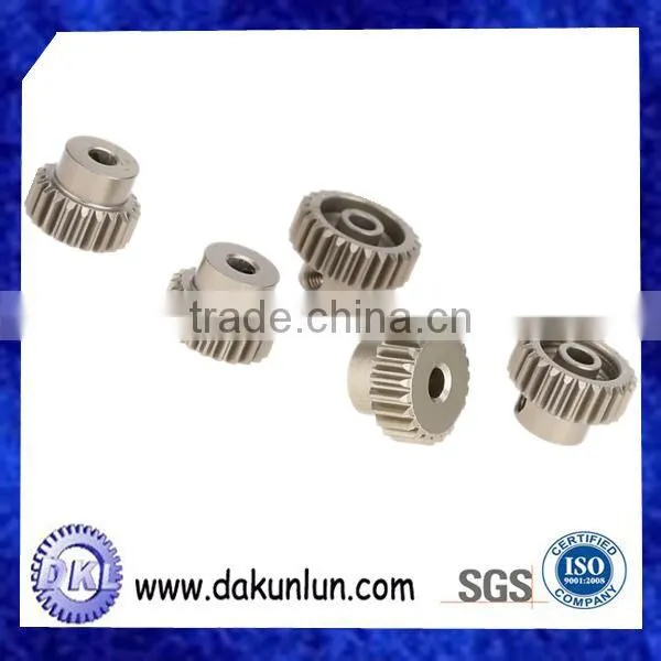 Precision CNC Turning Anodized Aluminum Pinion Gear photo-5