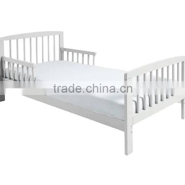 European Style Cheap Pine Wood Baby Cotbed Toddler Bed photo-2