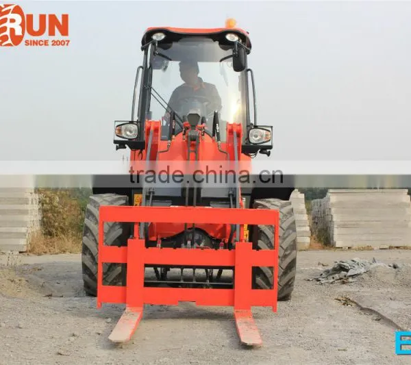 2.0 Ton Everun Brand Small Wheel Loader With Luxury Cabin For Sale photo-4