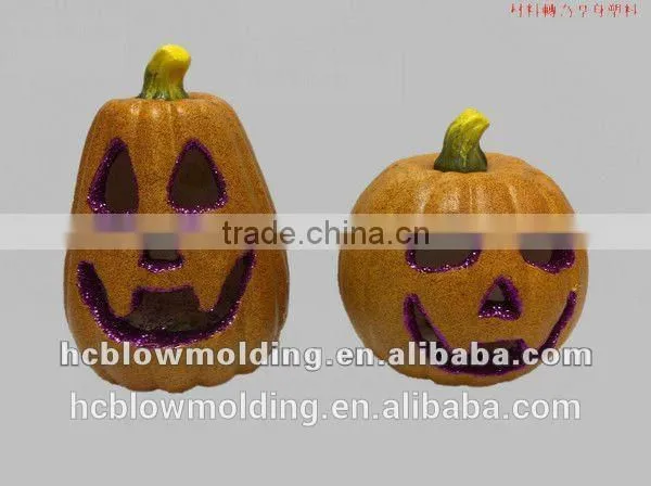 OEM Blow Molding Plastic Blow Mold Halloween Pumpkin Plastic Decoration photo-3