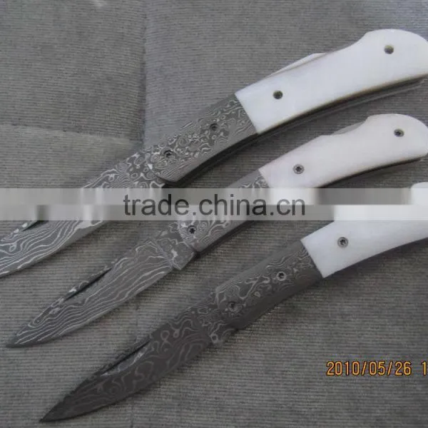 OEM Custom Handmade Damascus Folding Knife UDTEK01344 photo-2