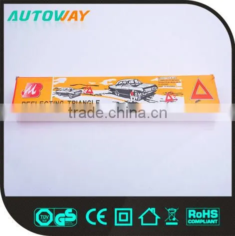 E-mark Approve Plastic Traffic Safety Car Warning Triangle photo-3