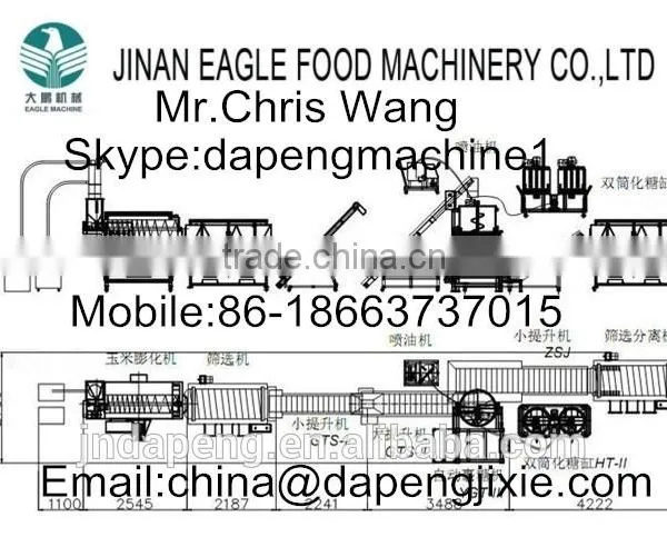 Automatic Popcorn Machine Popcorn Production Line for Industry photo-3