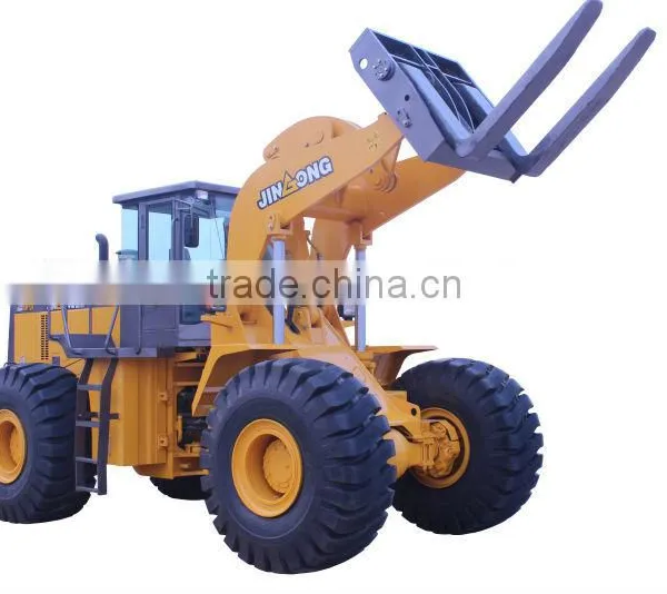 Loader With Pallet Fork JGM761FT28 Stone Forklift Loader for Sale