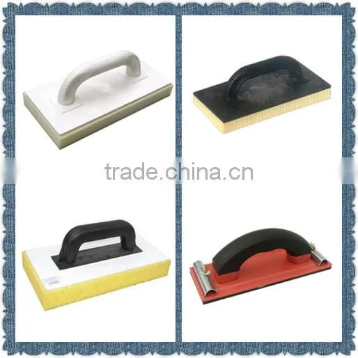 Plastic Hand Tools Plaster Trowel Drywall Taping Tools Sponge Rubber Trowel photo-2