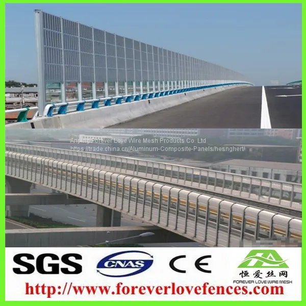 China Anping Factory Competitive Price Highway Noise Barrier photo-4