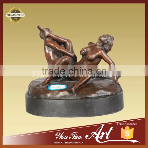 Modern Western Bronze Lesbian Statues photo-2