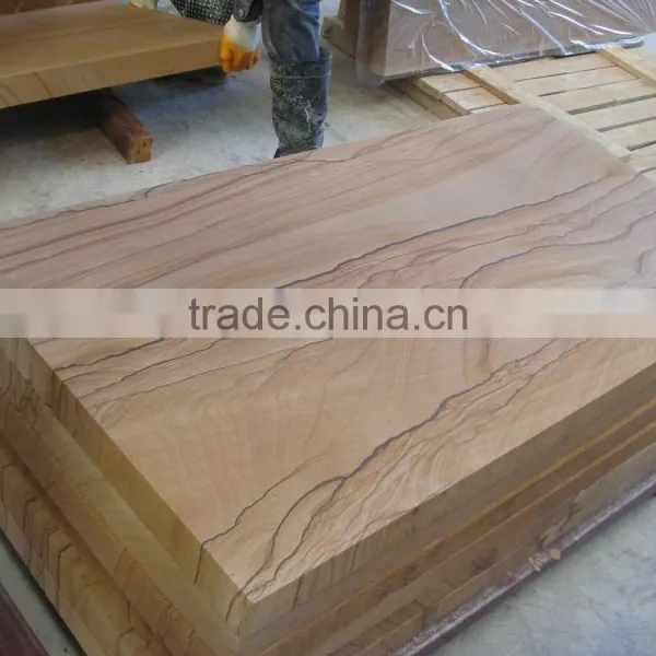 Newstar Veins Yellow Sandstone Slabs for Sale photo-5