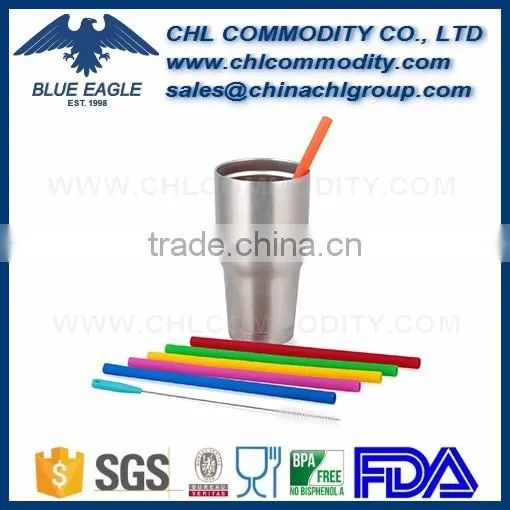 Hot Sale Custome Rubber Smoothies Silicone Straw photo-2