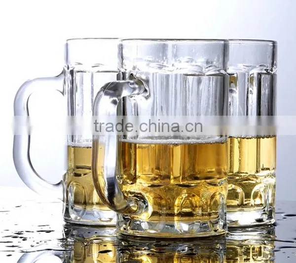 Thick, Decagonal, Dailyware 16 Oz. Beer Mug (Set Of3) photo-5