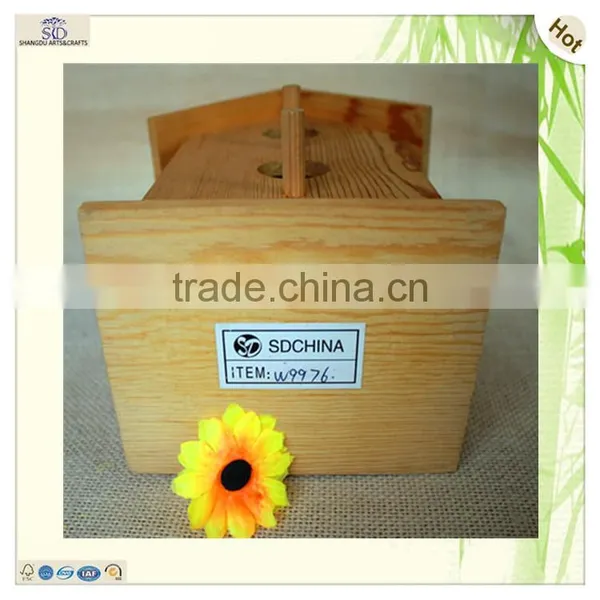 Picture Pine Art Craft Miniature Bird Hut Cage photo-5
