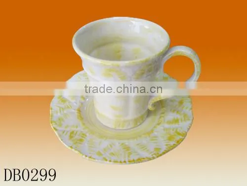 Parties Party Tea Cups and Saucer High Grade Emboss Decoration photo-2