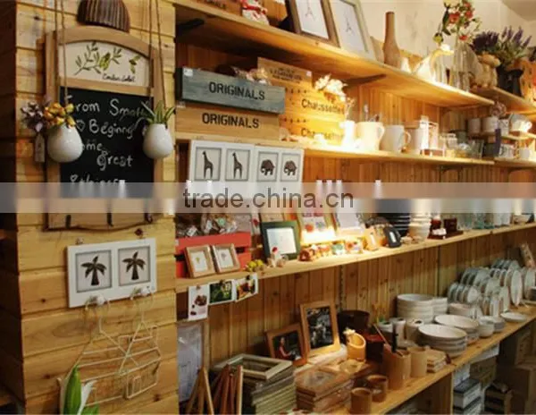 Antique Blackboard With Hangers Shop Signs Message Writing Chalkboard With Embroidery Cafe Wall Decoration 26*39cm photo-4