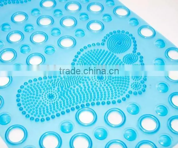 Manufacturer Anti Bacteria Round Anti Slip Pvc Bath Mat photo-3