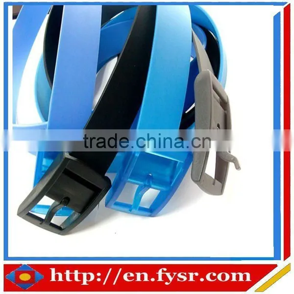 Eco-friendly Colorful Silicon Waist Belt for Girl photo-2
