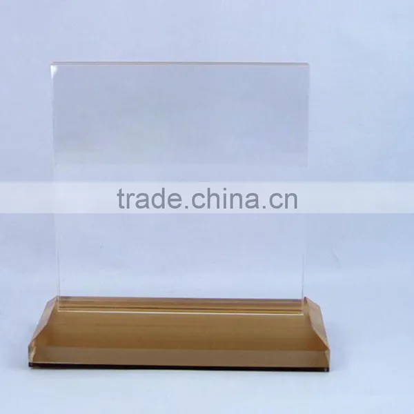 Custom 4x6 Acrylic Menu Holder photo-3