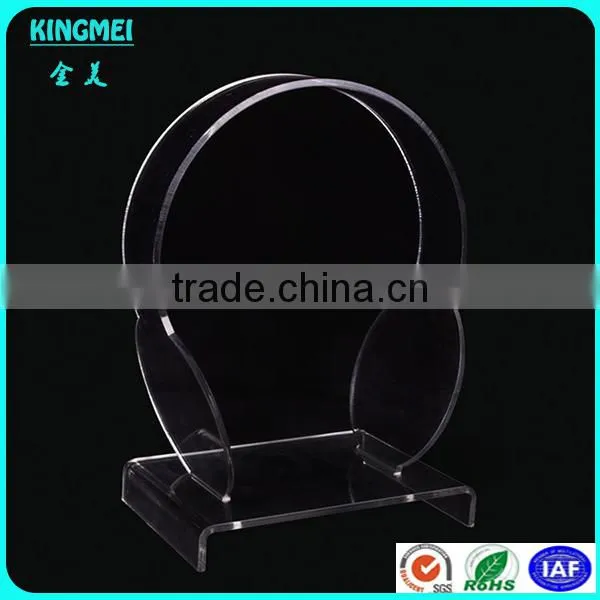 China Factory Custom High Transparent Acrylic Headphone Display Stand,acrylic Sample Stand,headset Rack photo-2