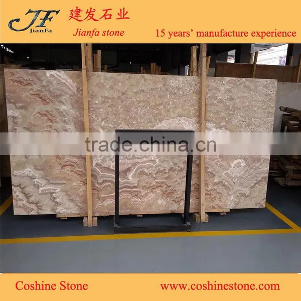 Decorative Stone Red Onyx Hot Sale Chines Onyx Marble Slab photo-2