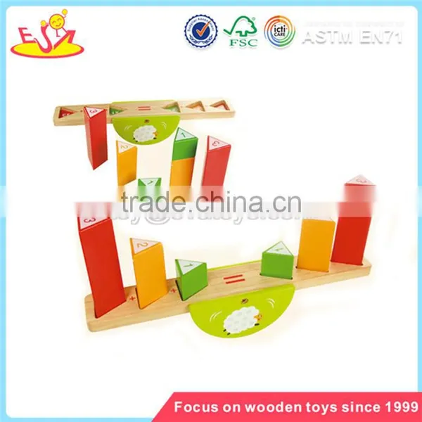 Wholesale Intelligent Wooden Balance Blocks Game Toy Funny Baby Wooden Balance Blocks Game W11F005 photo-2