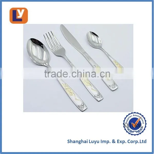 Stainless Steel Cutlery Set Spoon Fork Knife photo-4
