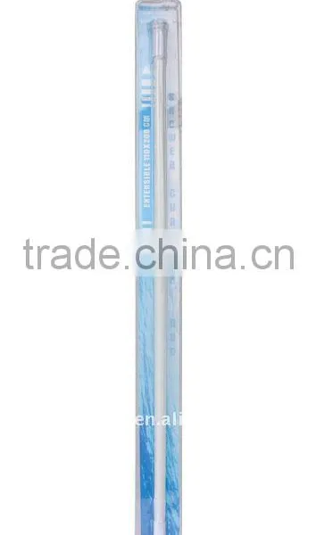 Aluminum Spray Retractable Shower Curtain Rod,shower Curtain Rod