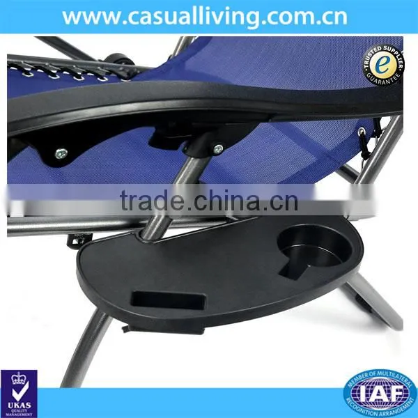 Zero Recliner Pool Lounge With Cup Holder photo-3