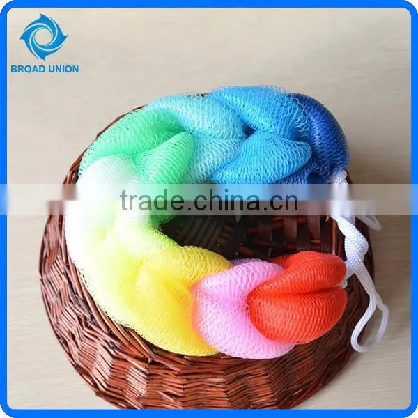 Wholesale Long Shape Natural Mesh Bath Sponge photo-2