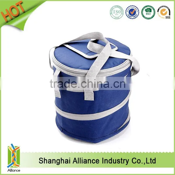 Wholesale Superior Quality Fashion Style Cooler Bag Collapsible Round Cooler Bag Traveling Insulation Cooler Bag photo-3