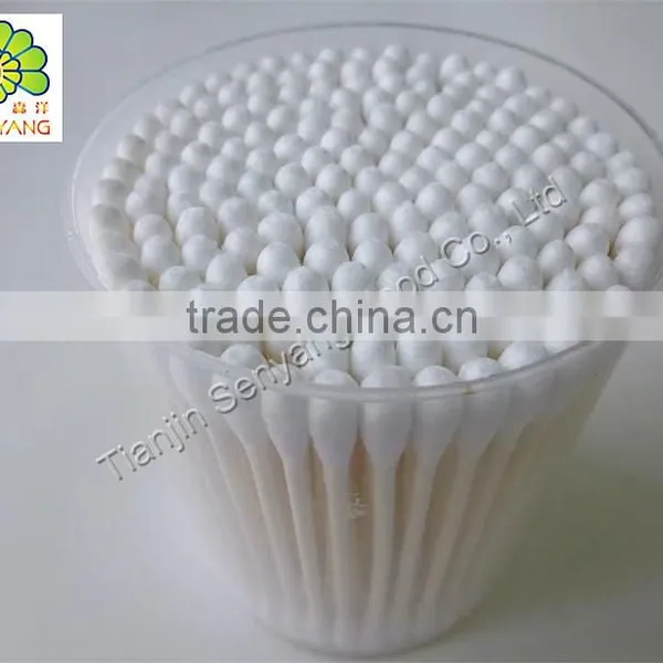 Make Wooden Cotton Stick Cotton Bud Cotton Swab