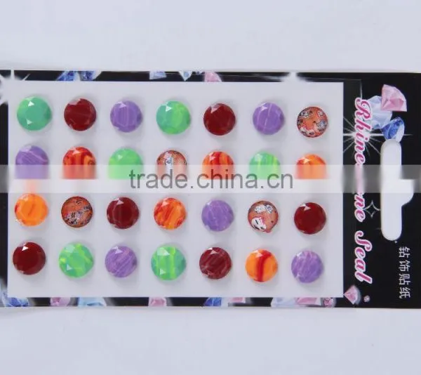 Crystal Diamond GEM Rhinestone Self Adhesive Sticker photo-5