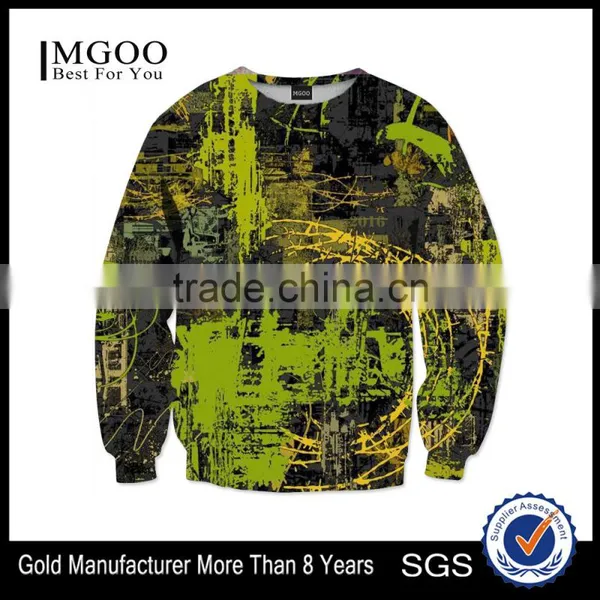 Cheap Price OEM Long Sleeve Crew Neck Sweatshirt Custom Star Sky Sweatshirts With Low MOQ Sweat Shirts Apparel For Men photo-4