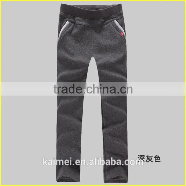 Wholesale Oversize Life Gym Good Quality Comfortable French Terry Women Yoga Pants CVC(75/25) photo-3