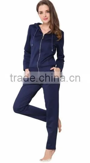 Women Zipper Jacket and Pants Sets Breathable Tracksuit With Pockets photo-2