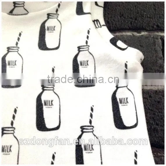 2016 Spring New Arrive Baby Black And White Milk Romper Newborn Baby Playsuit photo-2