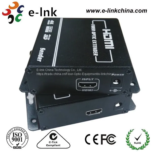 4K HDMI SFP-портный оптикофибровой удлинитель