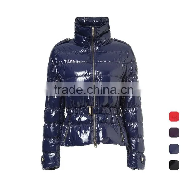 Custom 2017 Latest Fashion Western Ladies Winter Duck Down Feather Women Jackets photo-4